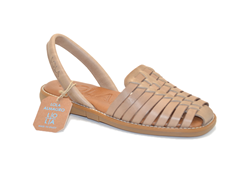 ALMAGRO MINORCHINA IN PELLE VAQUETILLA LINO